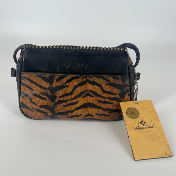 Patricia Nash Tiger Collection Crossbody NWT (PA3#5)
